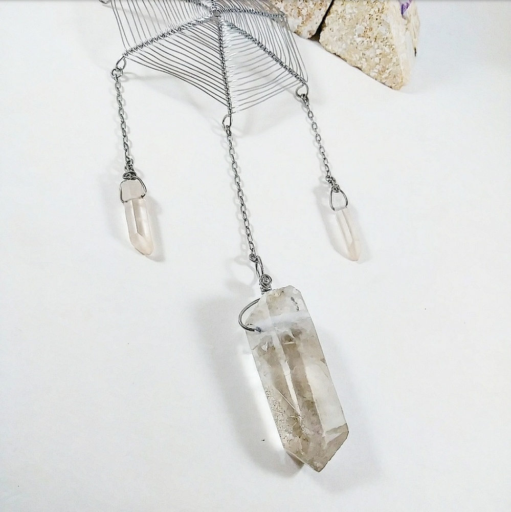 Lemurian Crystal Web - Picture 3 of 6